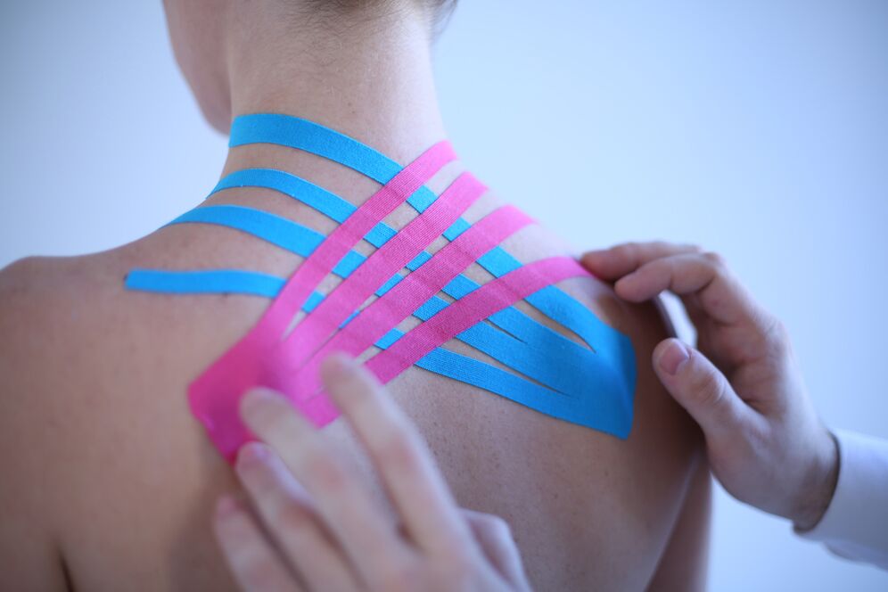 kinesio taping na osteochondrozę kręgosłupa